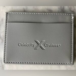 Celebrity Cruises Gray Card Holder